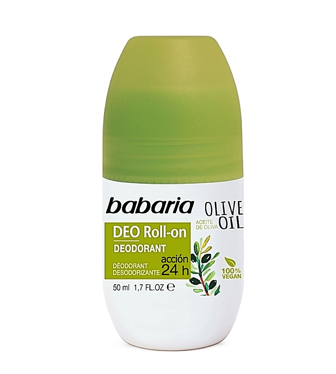 DESODORANTE ROLL ON CON ACEITE DE OLIVA BABARIA 50ML