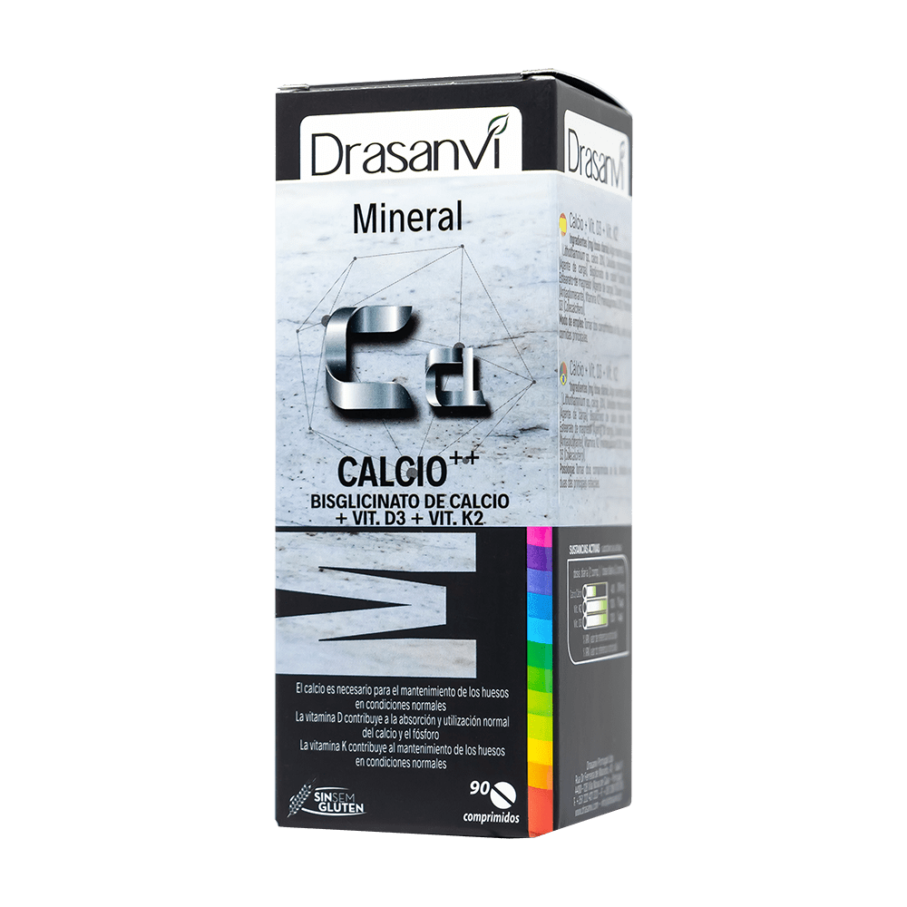 CALCIO VITAMINA D3+K2 DRASANVI 90 COMPRIMIDOS