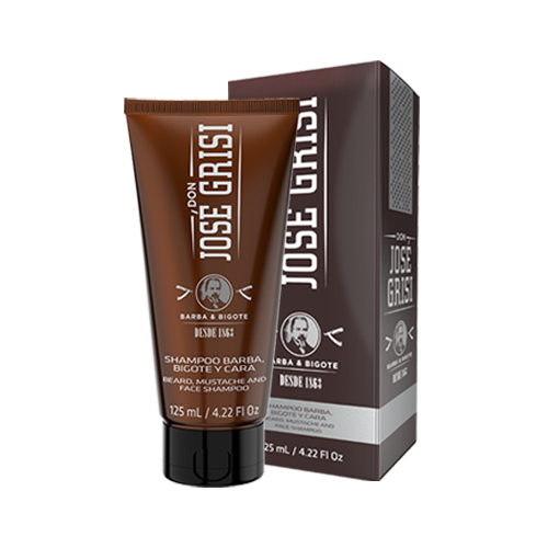 SHAMPOO BARBA, BIGOTE Y CARA DON JOSÉ GRISI 125ML