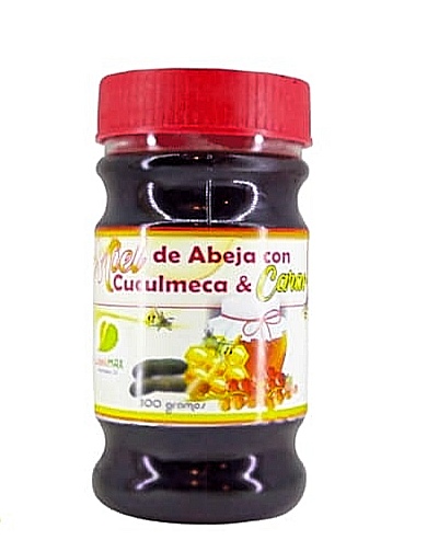 MIEL DE ABEJA CON CUCULMECA Y CARAO 300G