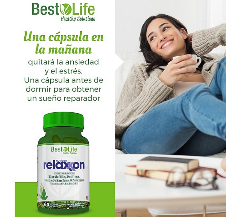 RELAXON BEST LIFE 60 CÁPSULAS