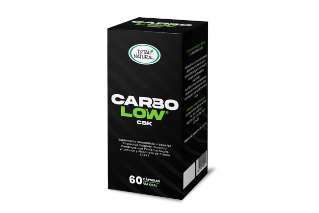 CARBO LOW TOTAL NATURAL 60 CÁPSULAS